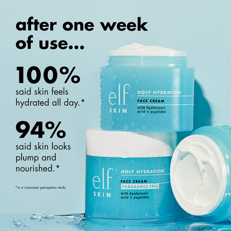 e.l.f Holy Hydration! Face Cream - Fragrance Free