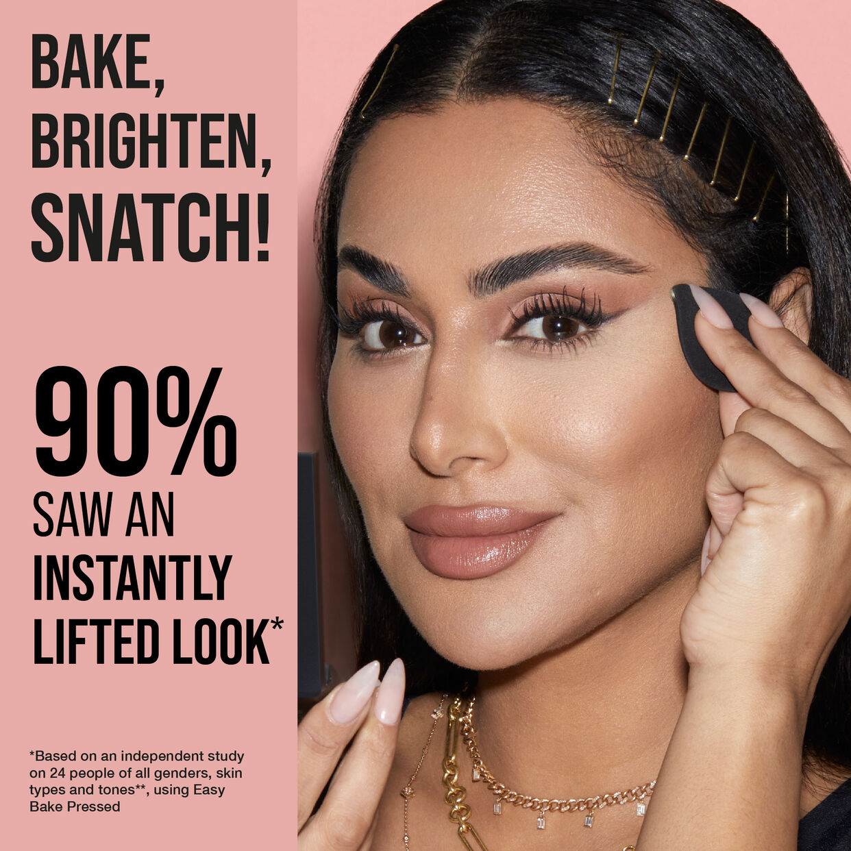 HUDA BEAUTY Easy Bake and Snatch Pressed Powder