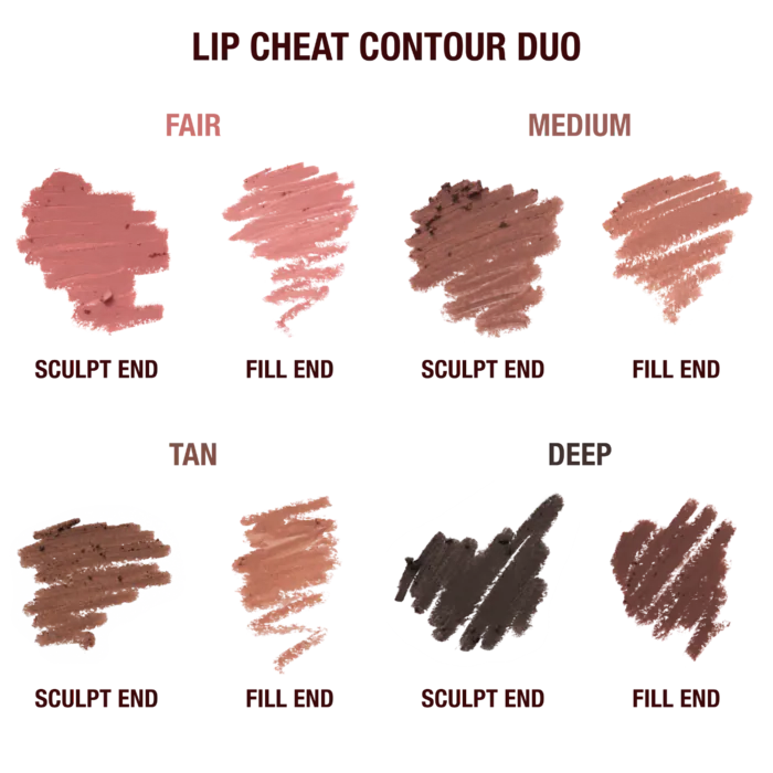 Charlotte Tilbury 
Super Nudes Lip Cheat Contour Duo Lip Liner
