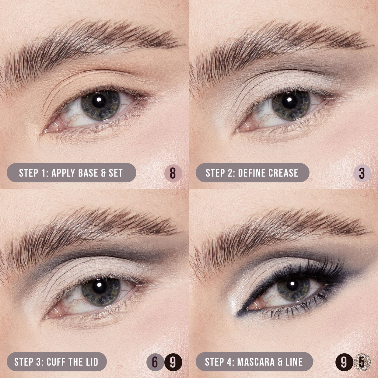 Huda Beauty Creamy Obsessions Eyeshadow Palette - Greige