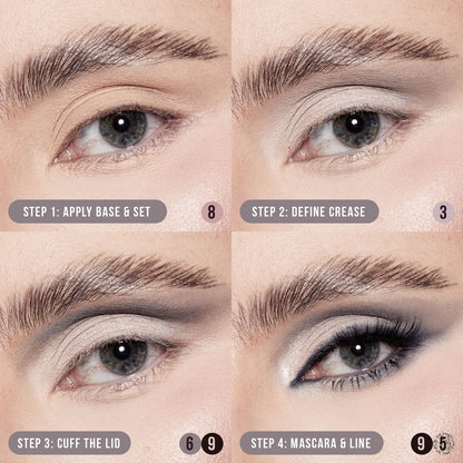 Huda Beauty Creamy Obsessions Eyeshadow Palette - Greige