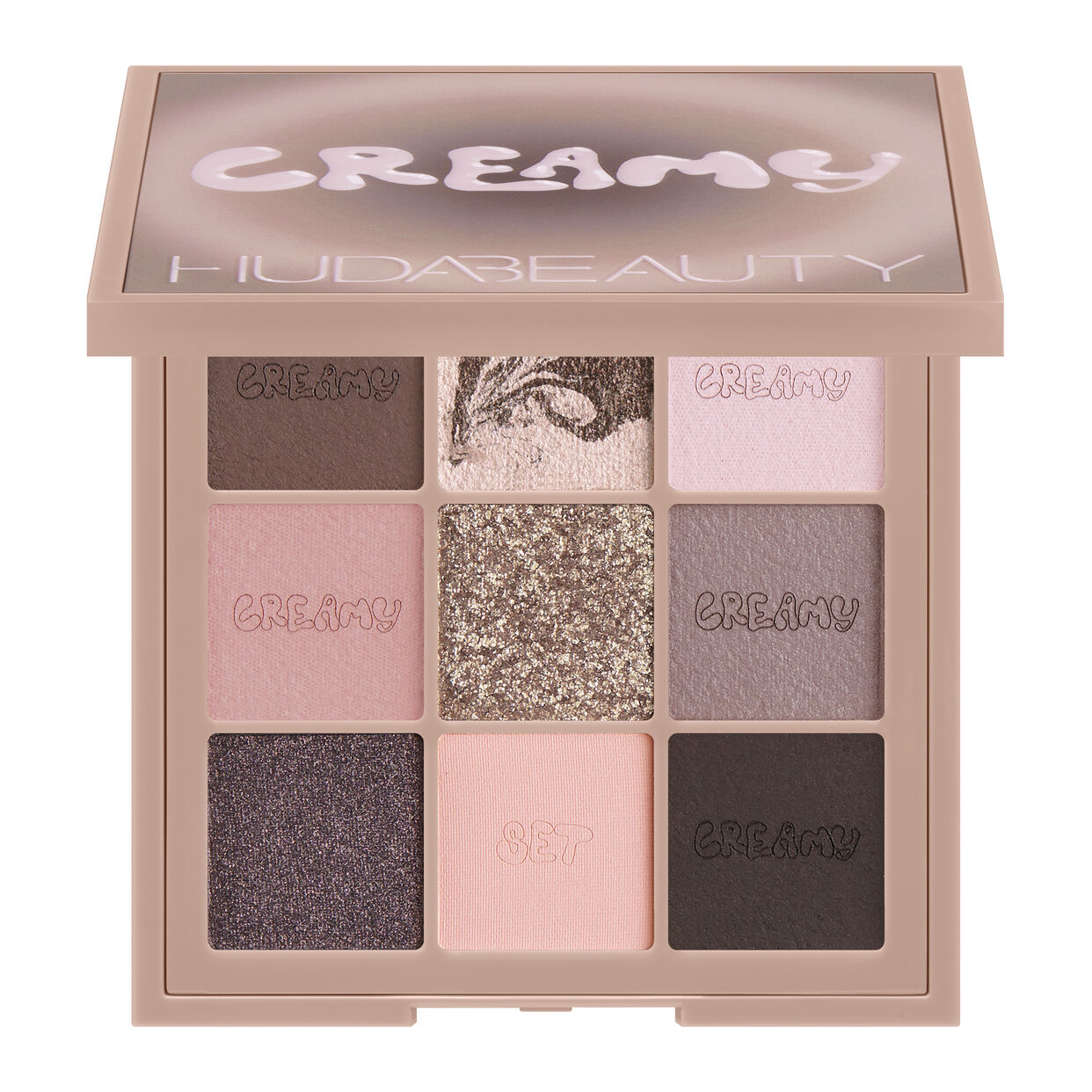 Huda Beauty Creamy Obsessions Eyeshadow Palette - Greige