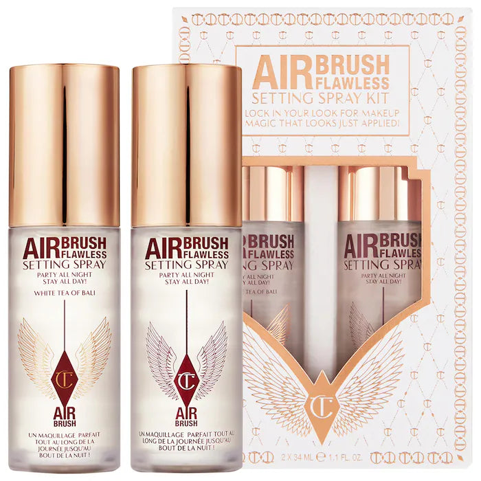 Charlotte Tilbury Mini Airbrush Flawless Setting Spray Duo Set