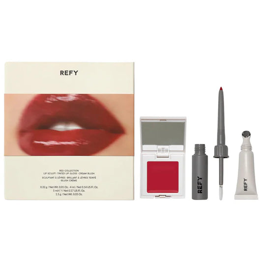 REFY Red Collection Lip & Cheek Set