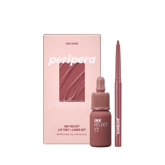 Peripera Ink Velvet Lip Tint + Liner Set