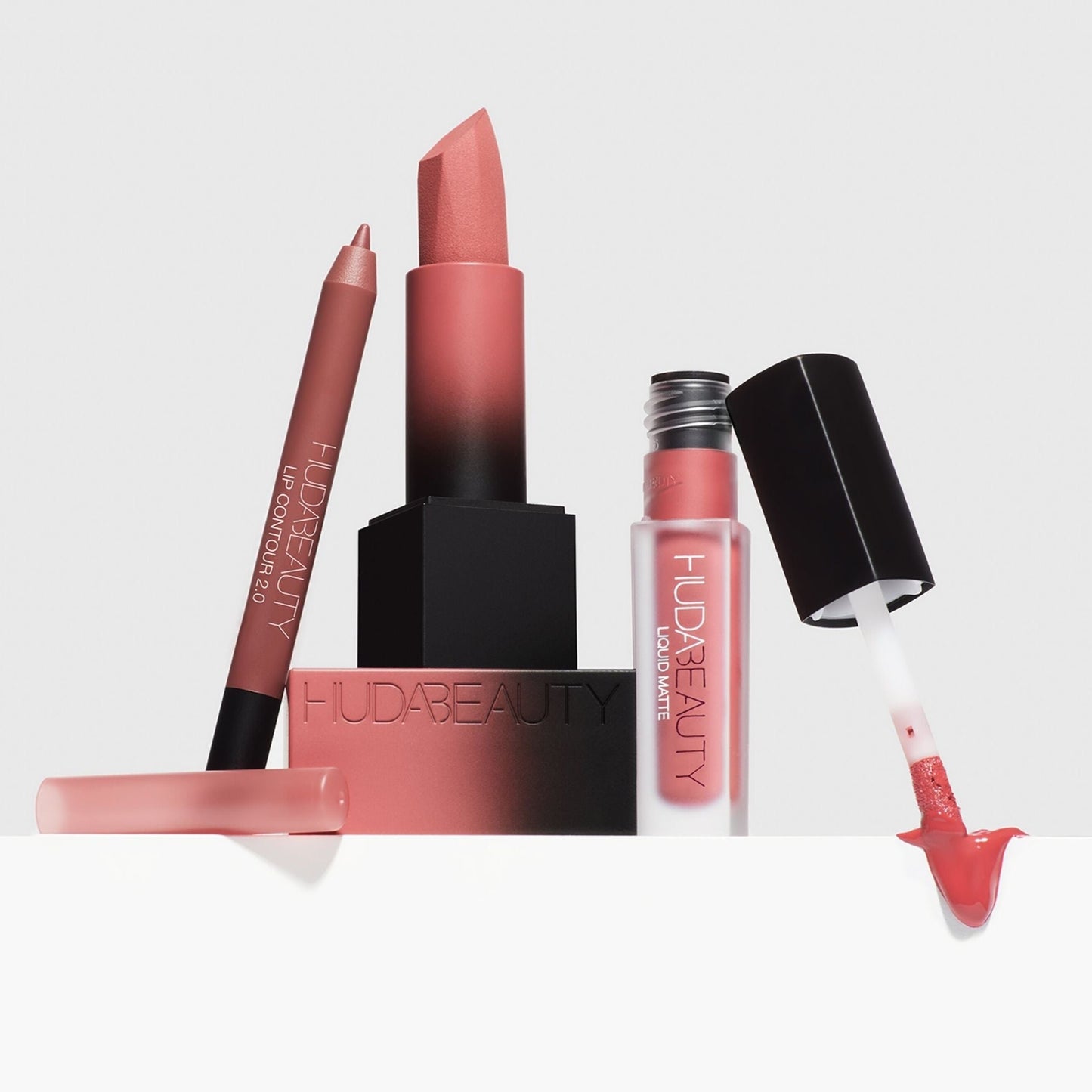 Huda Beauty The Ultimate Lip Trio Set - Icon