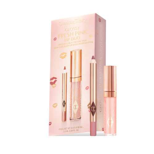 Charlotte Tilbury Glossy Lip Duo - FRESH PINK