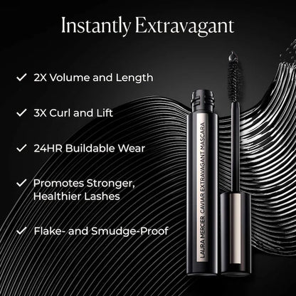 Laura Mercier Caviar Extravagant Volumizing & Lengthening Mascara