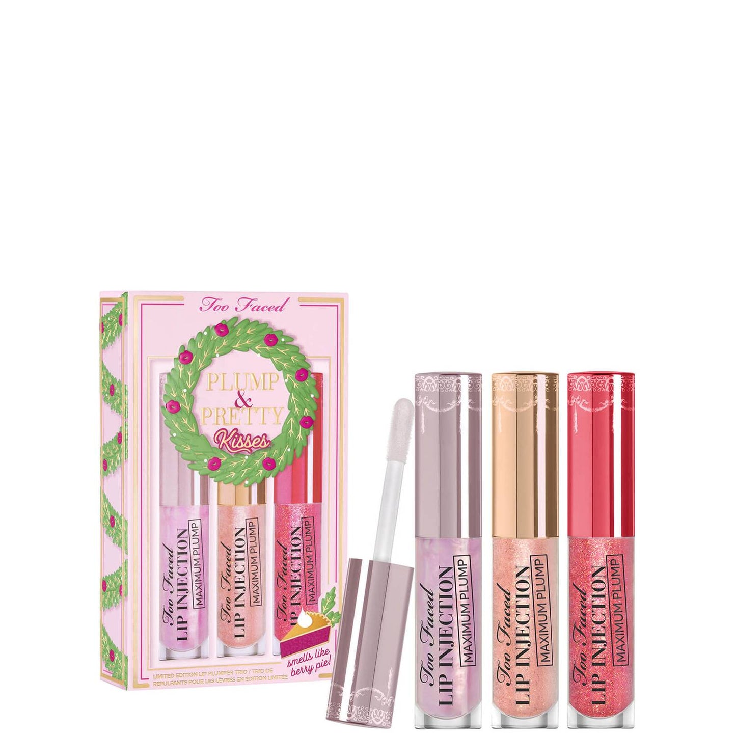 TOO FACED Plump & Pretty Kisses Set