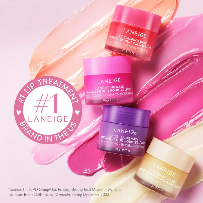 LANEIGE Lip Sleeping Mask Intense Hydration with Vitamin C- Vanilla