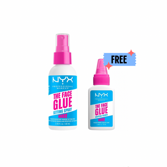 NYX The Face Glue Setting Spray+ 1 FREE NYX The Face Glue Primer