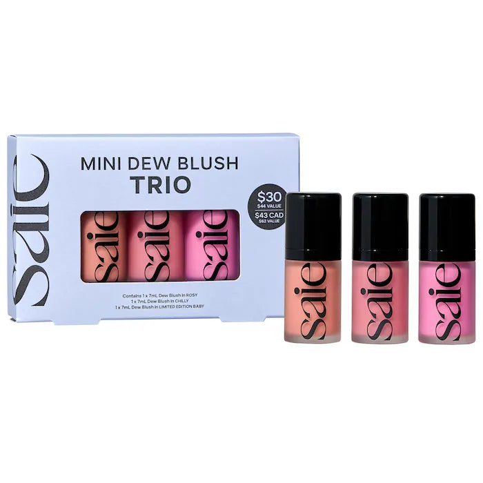 Saie Mini Dew Blush Trio Set