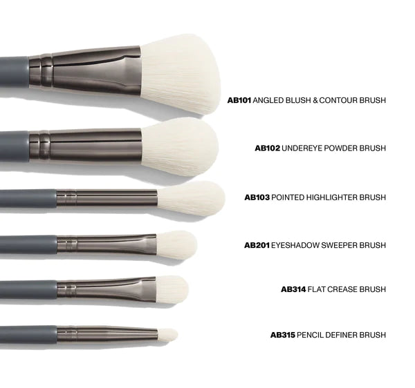 Morphe The Artcasts 7-Piece Essential Brush & Tubby Set