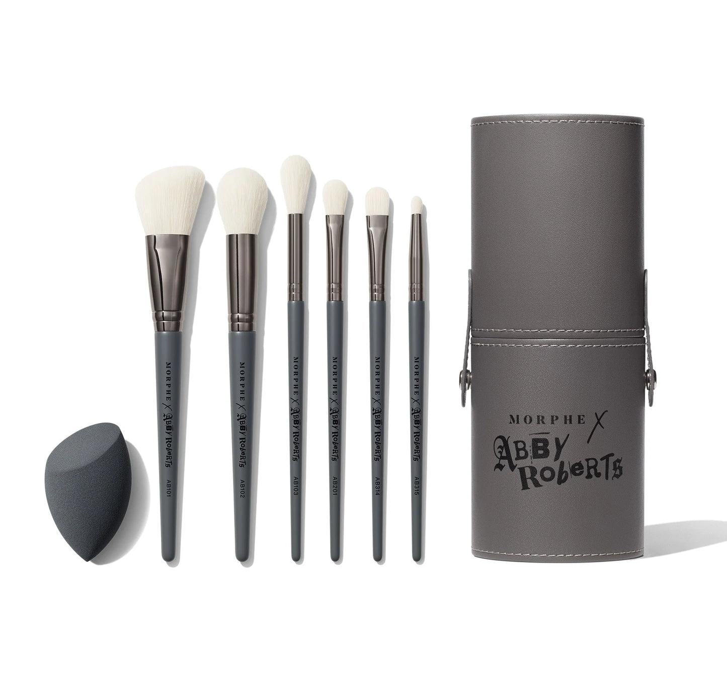 Morphe The Artcasts 7-Piece Essential Brush & Tubby Set