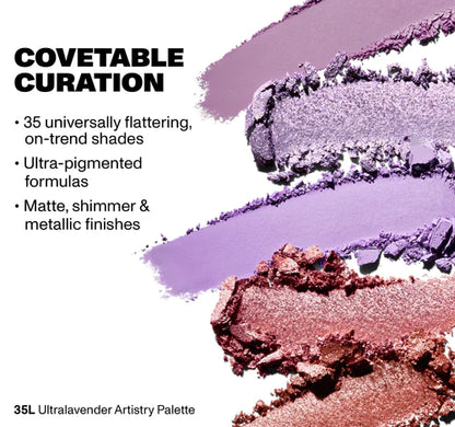 Morphe 35L Ultralavender Artistry palette
