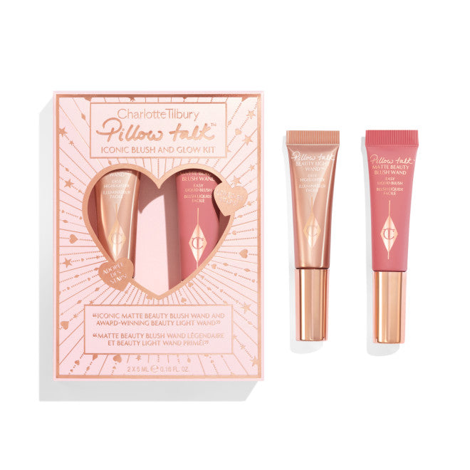 Charlotte Tilbury Pillow Talk Iconic Blush and Glow Kit