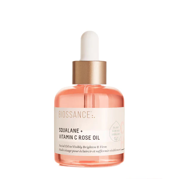 Biossance Squalane + Vitamin C Rose Firming Oil