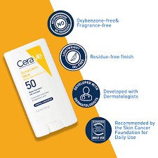 CeraVe Mineral Sunscreen Stick SPF50