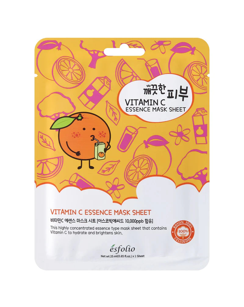 Esfolio Pure Skin Vitamin C Essence Mask Sheet