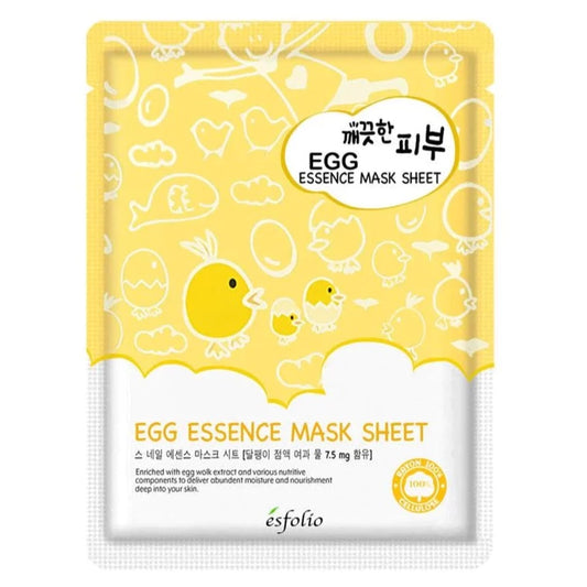 Esfolio Pure Skin Egg Essence Mask Sheet