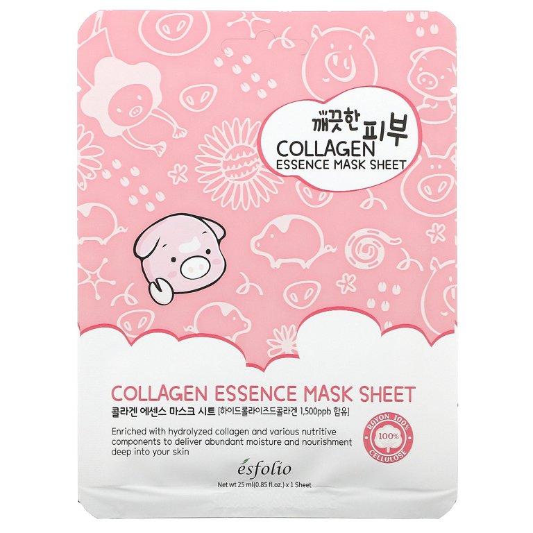 Esfolio Pure Skin Collagen Essence Mask Sheet