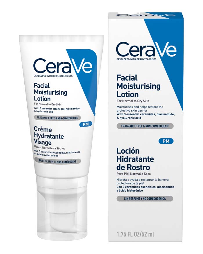 CeraVe PM Facial Moisturizing Lotion