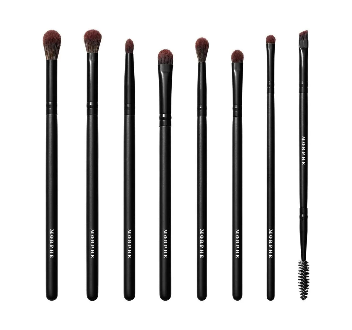 Morphe Mua Portfolio 8 Piece Eye Brush Set and Case