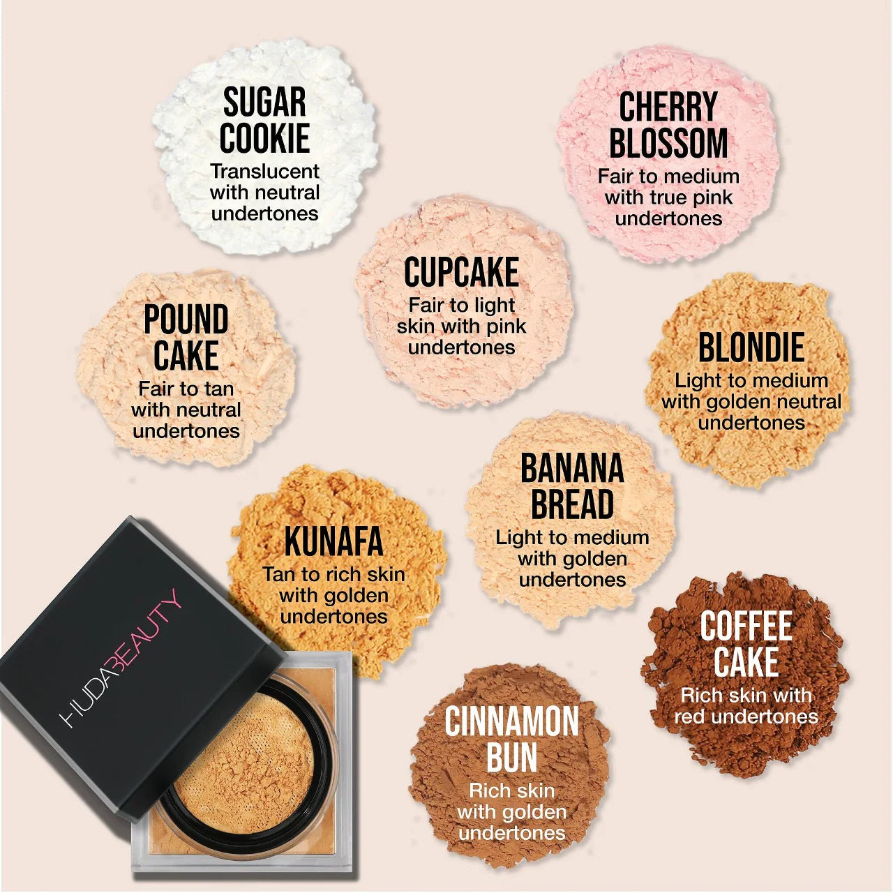 Huda Beauty Easy Bake Loose Baking & Setting Powder