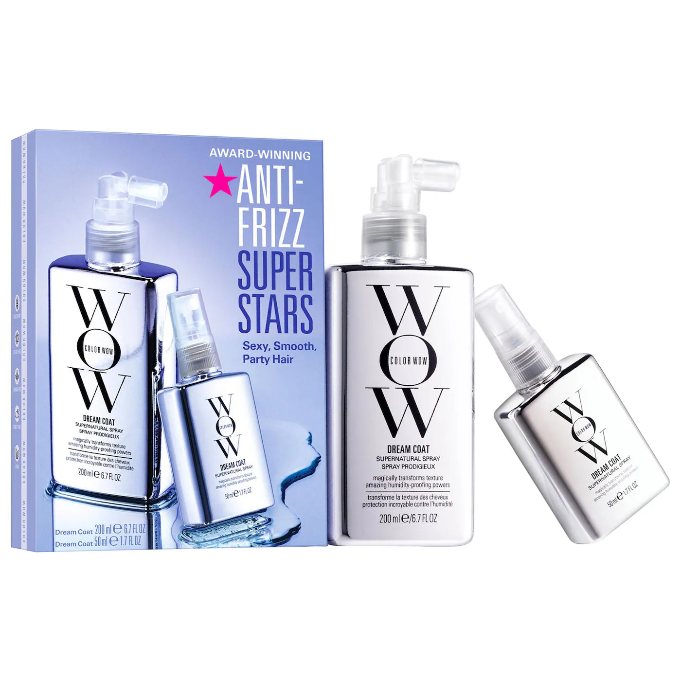 COLOR WOW Dream Coat Anti-Frizz Treatment Duo Hair Set