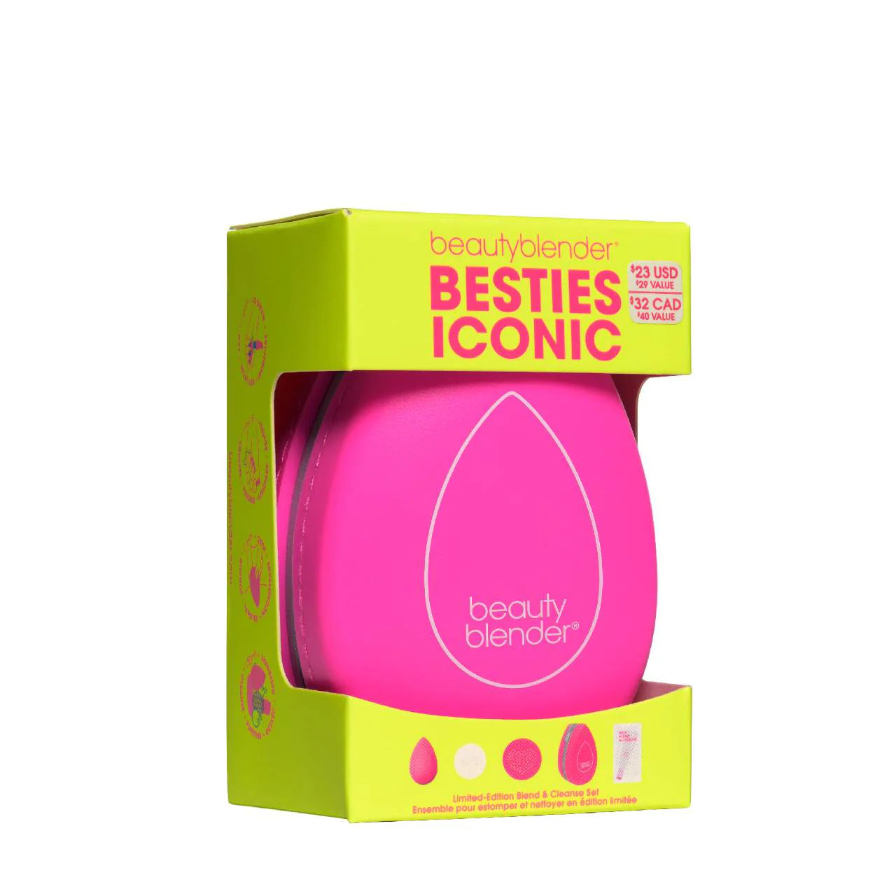 Beautyblender Besties Iconic Makeup Sponge and Cleanser Starter Set