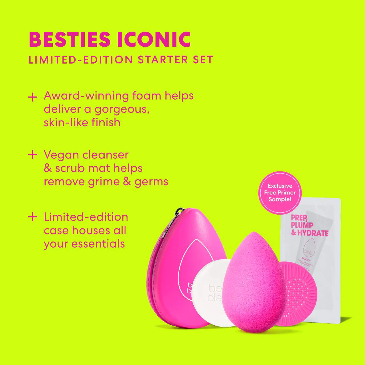 Beautyblender Besties Iconic Makeup Sponge and Cleanser Starter Set