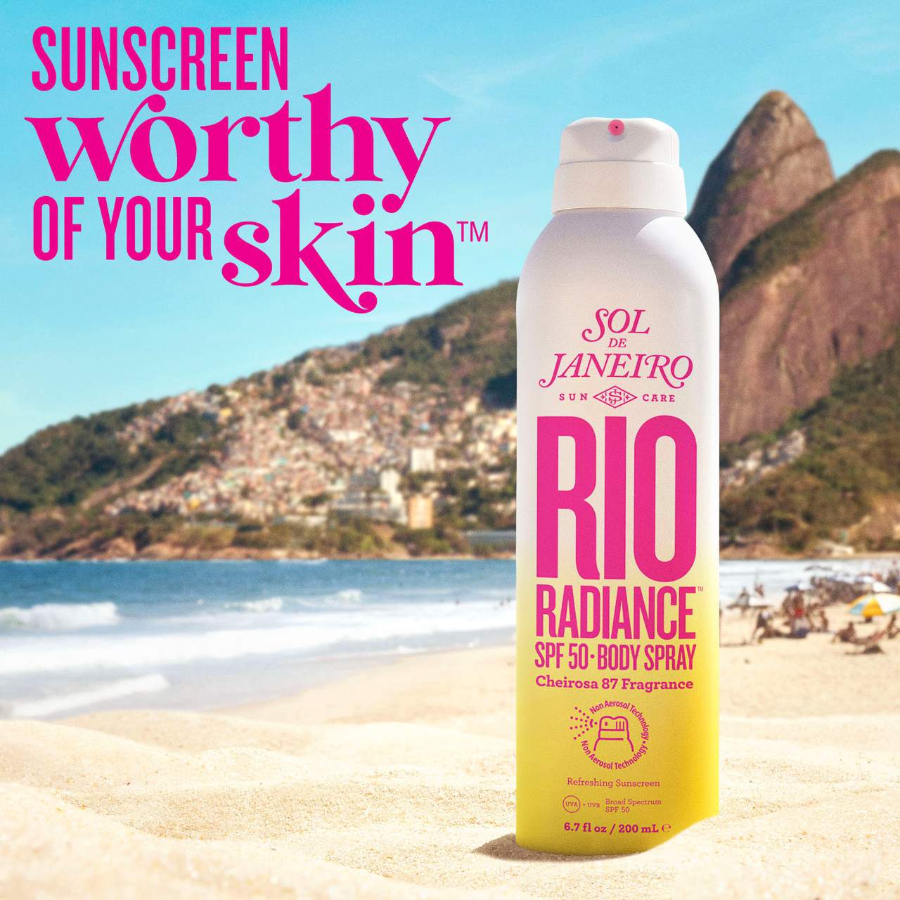 Sol de Janeiro Rio Radiance™ SPF 50 Body Spray Sunscreen with Niacinamide