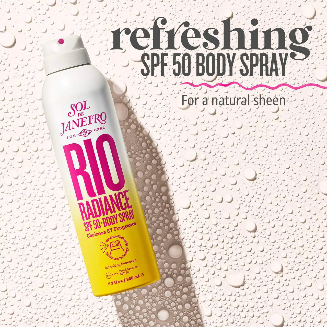 Sol de Janeiro Rio Radiance™ SPF 50 Body Spray Sunscreen with Niacinamide