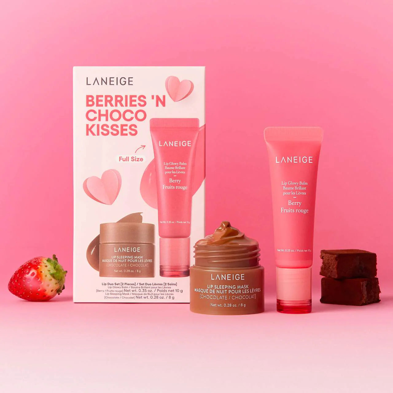 LANEIGE Berries 'N Choco Kisses Set