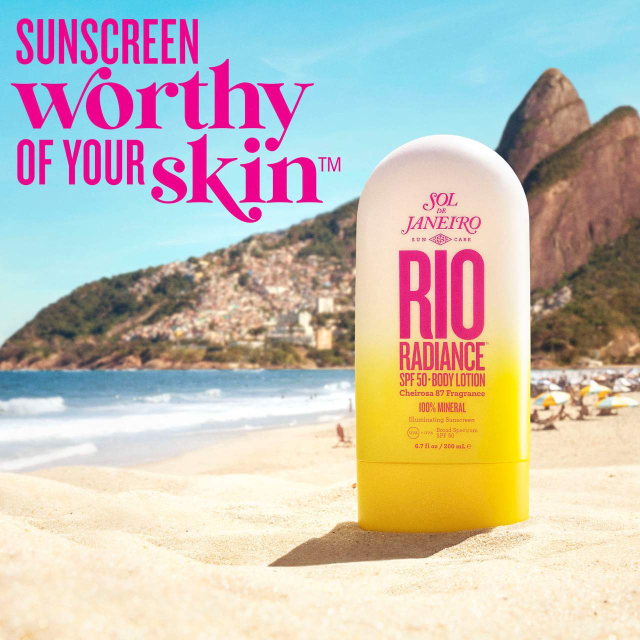 Sol de Janeiro Rio Radiance™ SPF 50 Mineral Body Lotion Sunscreen with Niacinamide