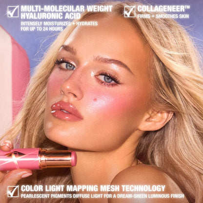 Charlotte Tilbury Unreal Lip + Cheek Glow Blush Stick